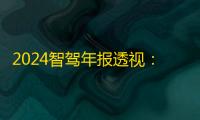 2024智驾年报透视
：辅助驾驶扭亏为盈
，自动驾驶仍烧钱